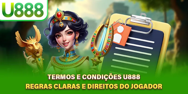 Termos E Condições U888 - Regras Claras E Direitos Do Jogador